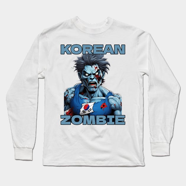 UFC Korean Zombie Long Sleeve T-Shirt by sabrinasimoss